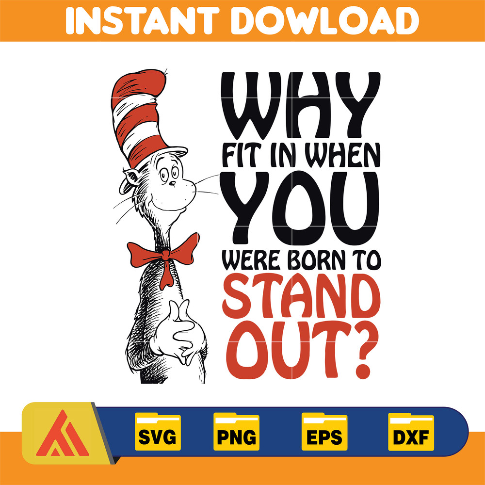 Dr Seuss Svg, Cat In The Hat SVG, Dr Seuss Hat SVG, Green Eggs And Ham Svg, Dr Seuss for Teachers Svg, Cricut, Thing Svg (937).jpg