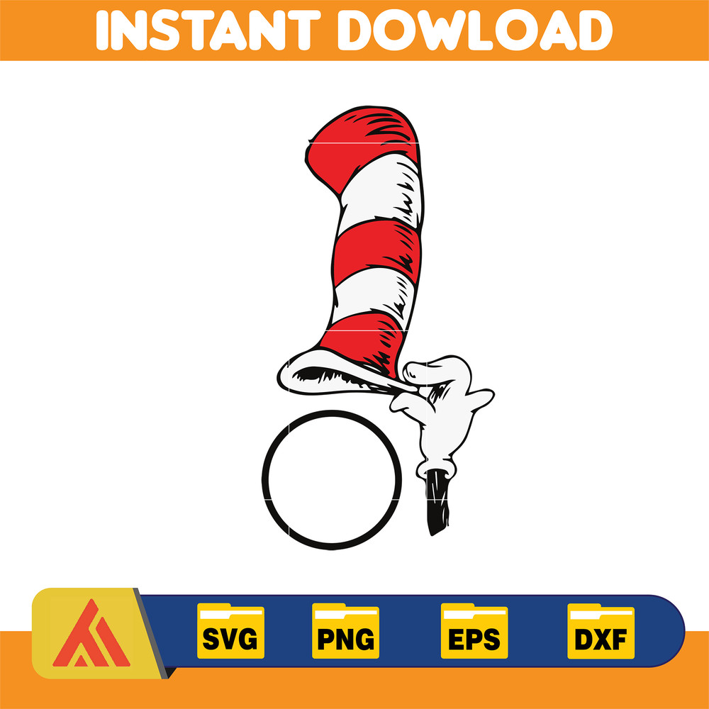 Dr Seuss Svg, Cat In The Hat SVG, Dr Seuss Hat SVG, Green Eggs And Ham Svg, Dr Seuss for Teachers Svg, Cricut, Thing Svg (970).jpg