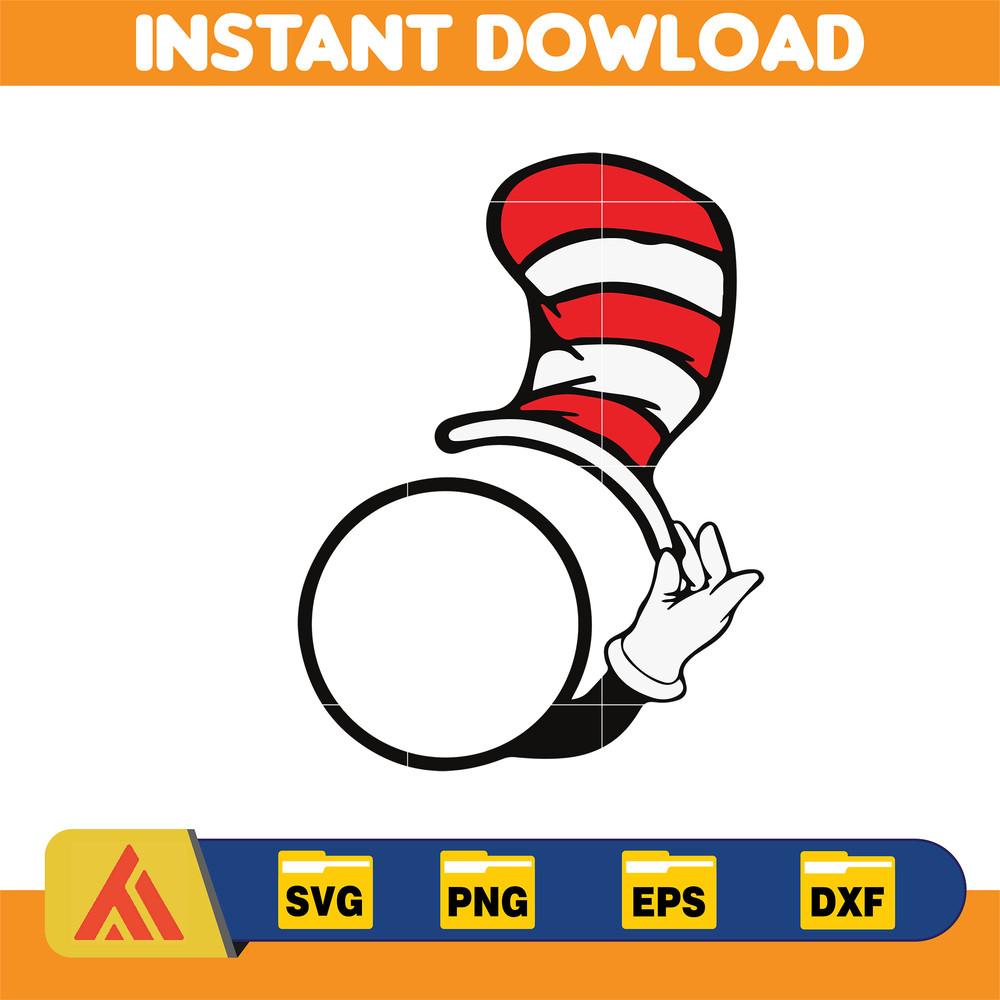 Dr Seuss Svg, Cat In The Hat SVG, Dr Seuss Hat SVG, Green Eggs And Ham Svg, Dr Seuss for Teachers Svg, Cricut, Thing Svg (973).jpg