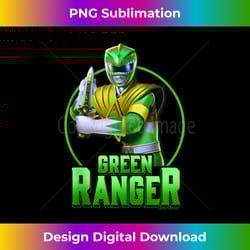 power rangers green ranger karate action circle portrait tank top - bespoke sublimation digital file - reimagine your sublimation pieces