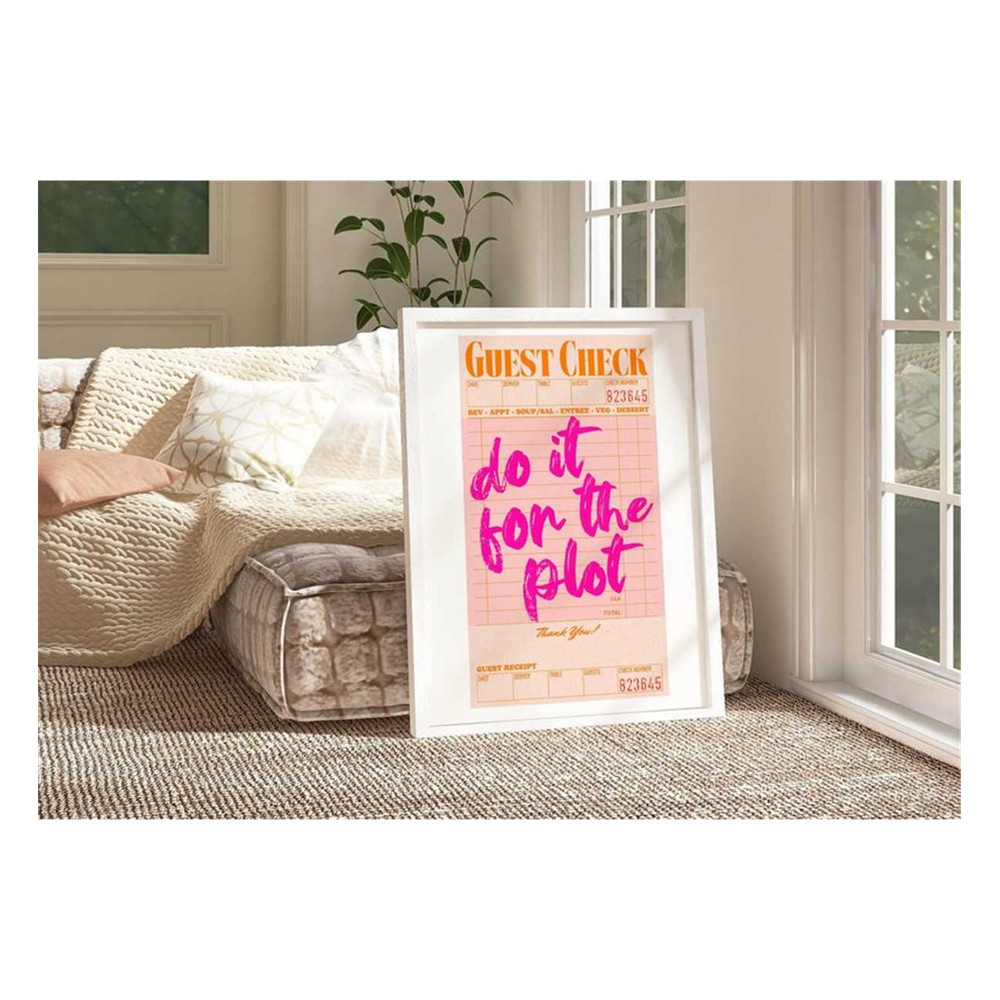 MR-2411202392954-do-it-for-the-plot-retro-wall-art-pink-poster-print-preppy-image-1.jpg