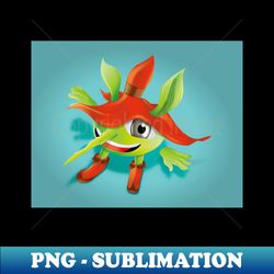 Happy green goblin - Instant PNG Sublimation Download - Transform Your Sublimation Creations