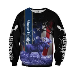 moose hunting t218 hoodie