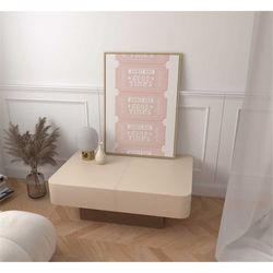 boho beige wall art good times ticket trendy