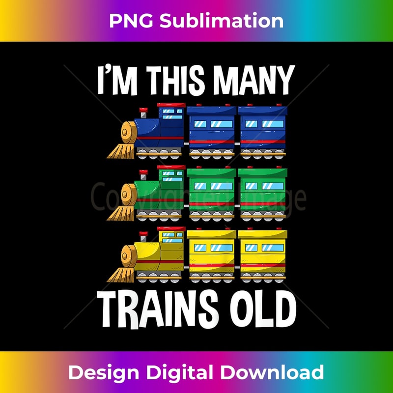 YZ-20231124-5090_Kids I'm This Many Trains Old T Shirt 3 Yr Boy Kid Birthday Idea 1255.jpg