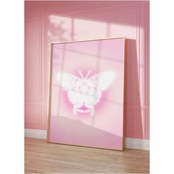 y2k aesthetic poster preppy wall art aura print