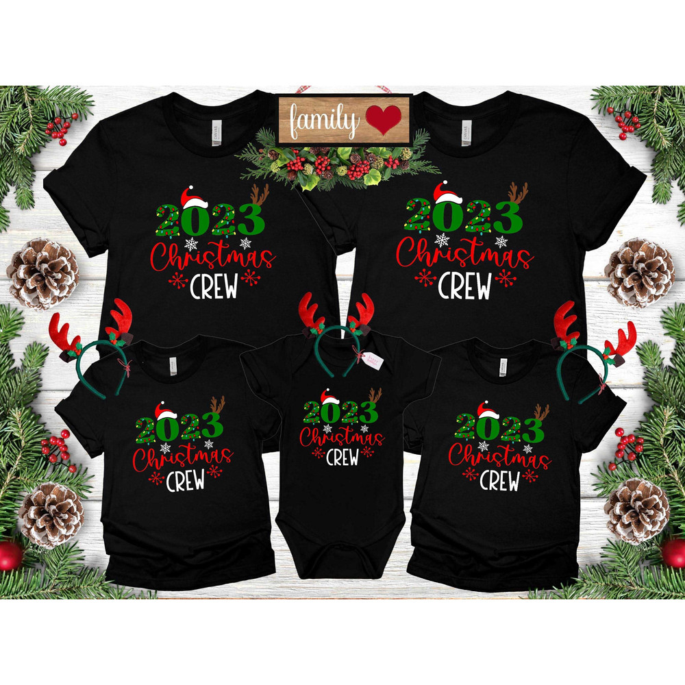 Christmas Crew Shirt, Family Christmas Shirt, Family Christmas Shirts, Christmas T Shirt, Toddler Christmas Shirt, Holiday Shirt.jpg
