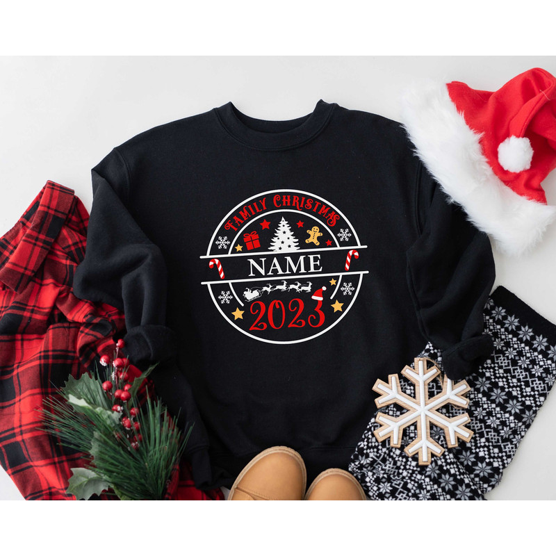 Family Christmas 2023 Sweatshirt, Making Memories Together Shirts, Family Christmas T-shirt, Memories Christmas Family Tee, Christmas Gifts.jpg