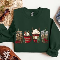 mama bear sweatshirt, christmas gift for mother, mama bear shirt, cute mama shirt, mom life sweatshirt, christmas mama s