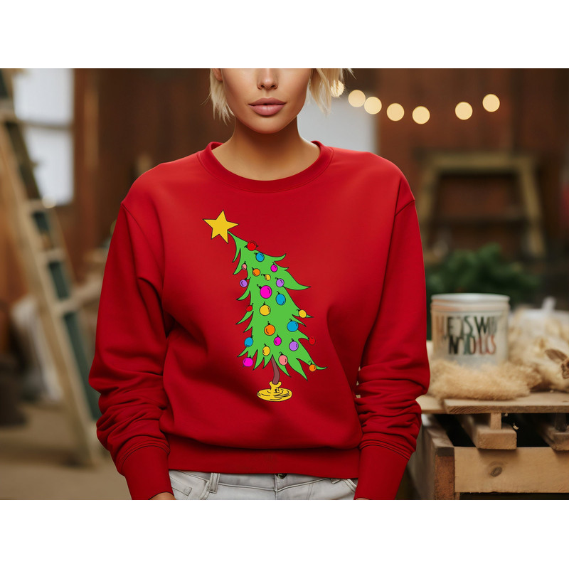 Christmas Tree, Trendy Christmas Tree, Christmas Sweatshirt, Christmas, Holidays T-shirt, Gift Tee, Christmas Sweatshirt, Holiday Sweatshirt.jpg