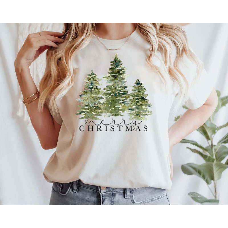 Christmas Trees Shirt, Christmas Shirts For Women, Christmas Tee, Christmas TShirt, Shirts For Christmas,Cute Christmas T-shirt, Holiday Tee.jpg