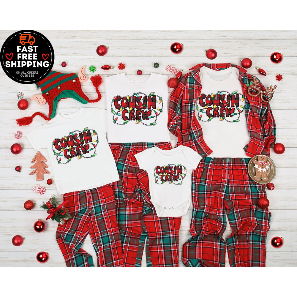 Cousin Crew Christmas shirt, Matching Cousin Crew shirt, Christmas family tee, Christmas Cousin Trip, Cousin's Christmas Tees, Xmas T-Shirt.jpg