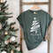 Ladies Merry Christmas Shirt, Christmas Trees Shirt, Women Christmas Shirt, Cute Christmas Shirt, Women Holiday Shirt, Christmas Tree Shirt 1.jpg