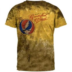 Grateful Dead &8211 Heart Of Gold Tie Dye T-Shirt