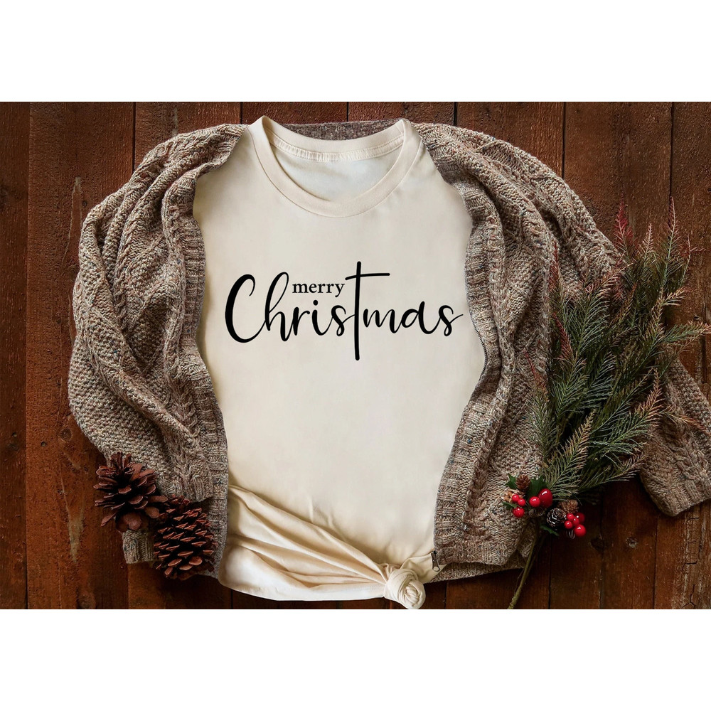 Merry Christ Mas Christian Christmas Tee, Jesus Christmas Shirt, Christmas Shirt, Holiday Tshirt,Religious Women Christmas Shirt,Xmas Tshirt.jpg
