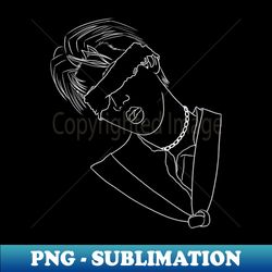 Blinded By You  Leather  Restraints  Tied up player - Elegant Sublimation PNG Download - Capture Imagination with Every Detail