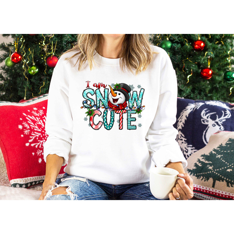 I am Snow Cute Shirt, Cute Christmas Snowman Tshirt, Family Christmas Tshirt, Cute Christmas Gift, Merry Christmas, Christmas Celebration T.jpg