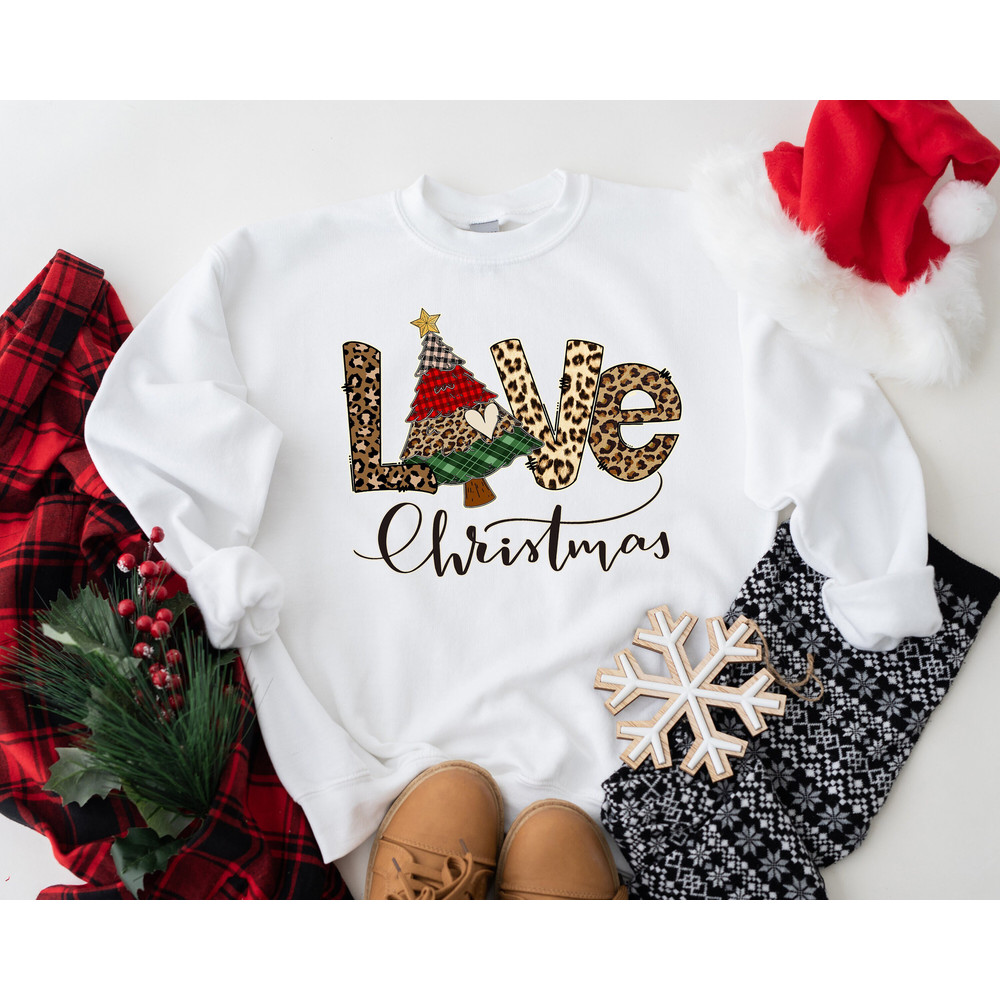 Love Christmas Shirts, Merry Christmas Lights Shirts, Merry Christmas 2023 T-Shirt, Christmas 2023 Shirt, Cute family matching Xmas shirts.jpg