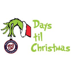 washington nationals christmas svg, christmas svg, baseball sports svg, mlb team svg, mlb, mlb design 19