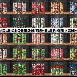 bundle grinchmas christmas 3d inflated puffy tumbler wrap png, christmas 3d tumbler wrap, grinchmas tumbler png 155