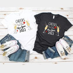 cheers to the new year shirt, 2023 new year shirts, christmas shirts, christmas gifts, happy new year shirt, new year sh