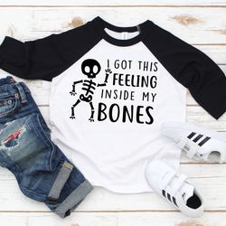 Halloween Kids Shirt, Skeleton Kids Shirt, Fall Kids Shirt, Halloween Toddler Shirt, Halloween Baby Shirt, I Got This Fe