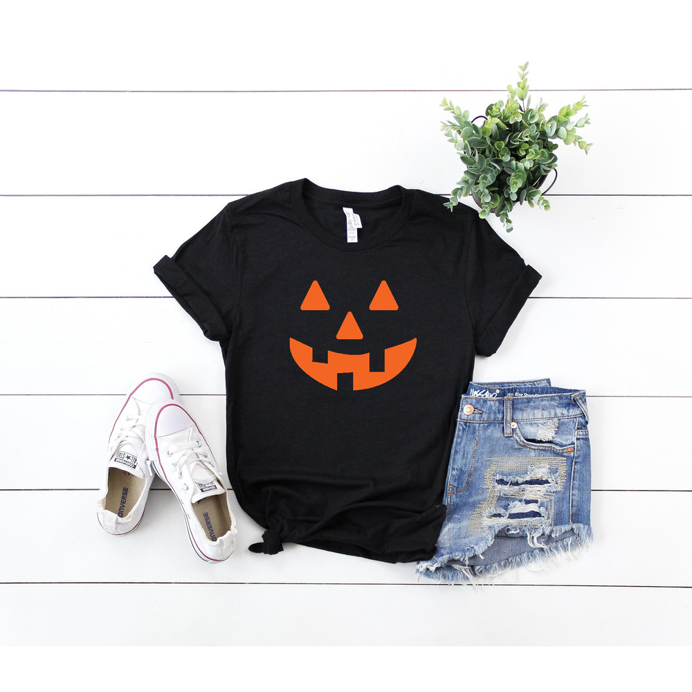 Jack- O-lantern shirt- Women's halloween shirt- halloween costume shirt - Pumpkin shirt- Women's funny halloween top-Cute halloween t-shirt.jpg