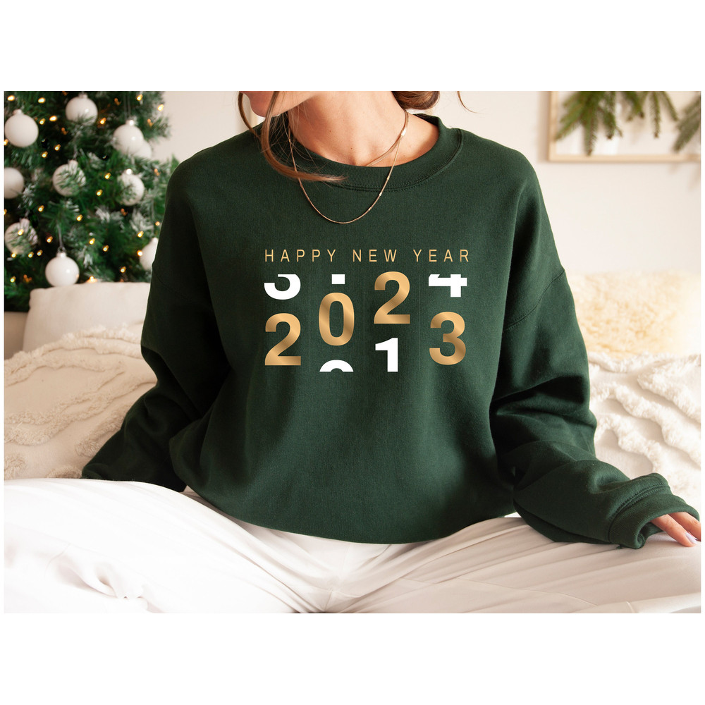 Happy New Year Sweatshirt, 2023 Calendar Shirt, 2023 Countdown,Date Sweatshirt,New Years Shirt, New Year Gift for Her, Gift for Him Sweather.jpg