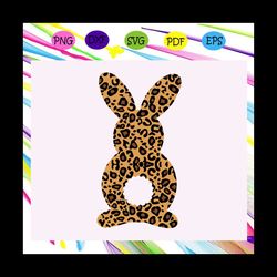 leopard easter bunny svg, leo easter svg, easter svg, happy easters day for silhouette, files for cricut, svg, dxf, eps,