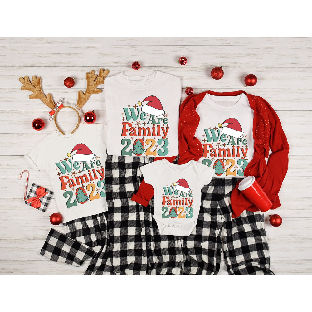 We Are Family Shirt, Christmas Matching Tee, Christmas Family Reunion Tee, Family Shirt, Family Christmas, Christmas shirt, Family Party.jpg