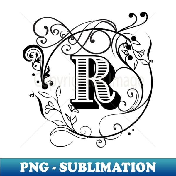 Letter R - Aesthetic Sublimation Digital File - Spice Up You - Inspire ...