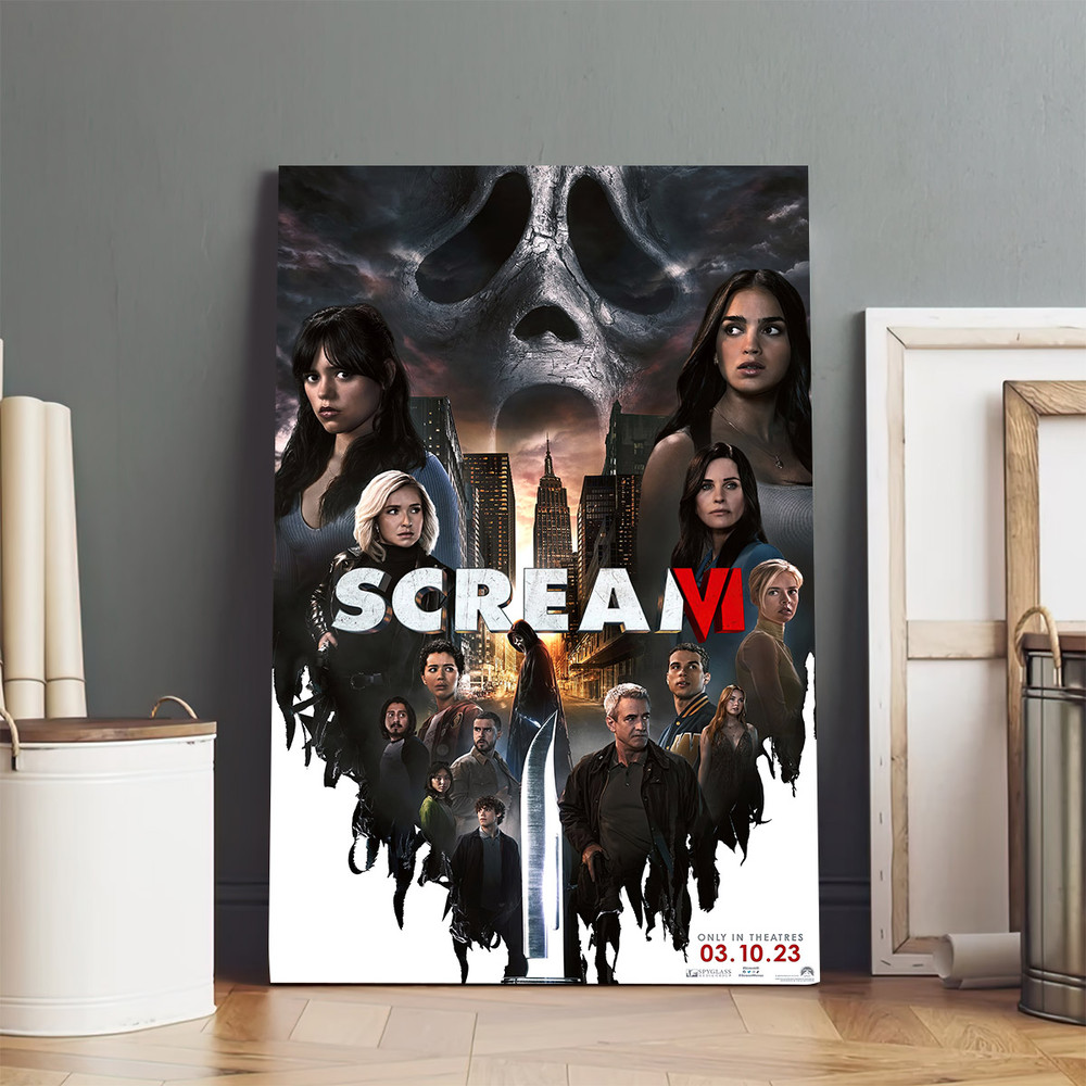 Scream VI Movie Poster Canvas.jpg