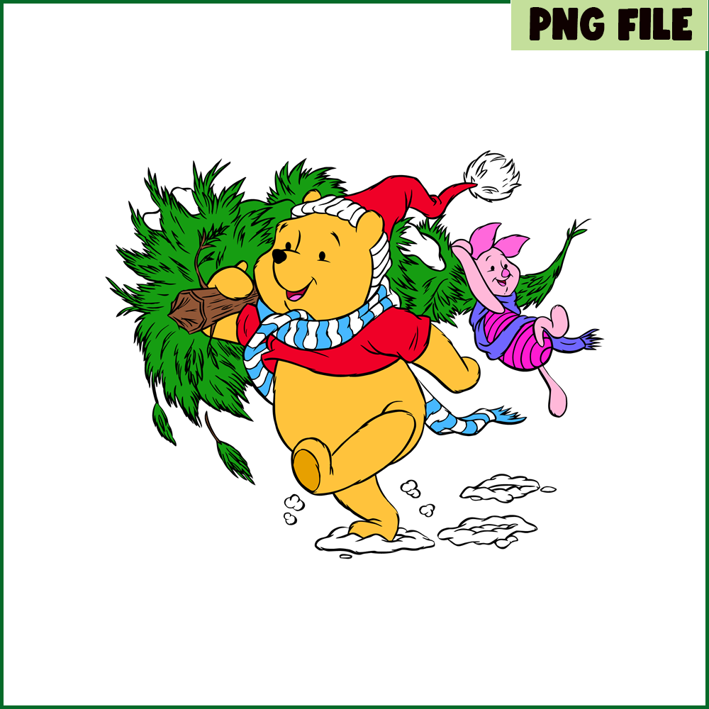 CT08082363-winne the pooh christmas png.png