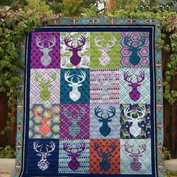 hunting fleece blanket | adult 60&21580 inch | youth 45&21560 inch | colorful | bk3618