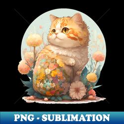 Cute baby cat - PNG Transparent Sublimation Design - Perfect for Sublimation Art