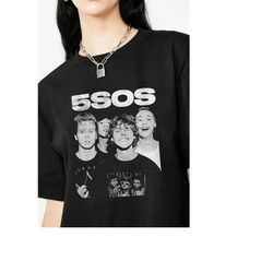 5 seconds of summer shirt, 5sos tee, 5sos tour 2023 shirt, the 5sos show merch, gift for 5sos fans , 5 seconds of summer