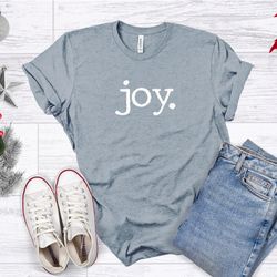 christmas joy shirt, joy shirt, merry christmas shirt, choose joy, joy winter shirt, typewriter font
