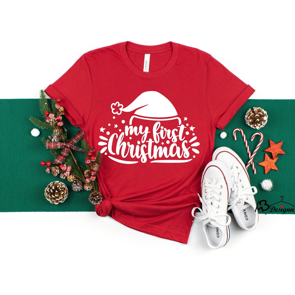 First Christmas , My First Christmas , Christmas Bodysuit , Christmas Shirt , My First Christmas Shirt, Children Personalized Clothing.jpg