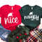 Naughty & Nice Couples Christmas T-Shirt, Funny Christmas Shirt, Couples Christmas Shirts, Christmas Humor, Holiday Tee, Funny Saying.jpg