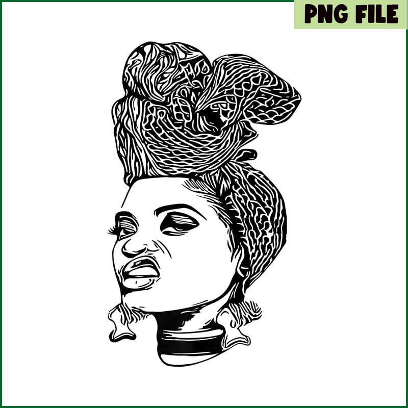 QUE301023139-Afrocentric Woman PNG, Black Women Africa PNG, Strong Woman PNG.png