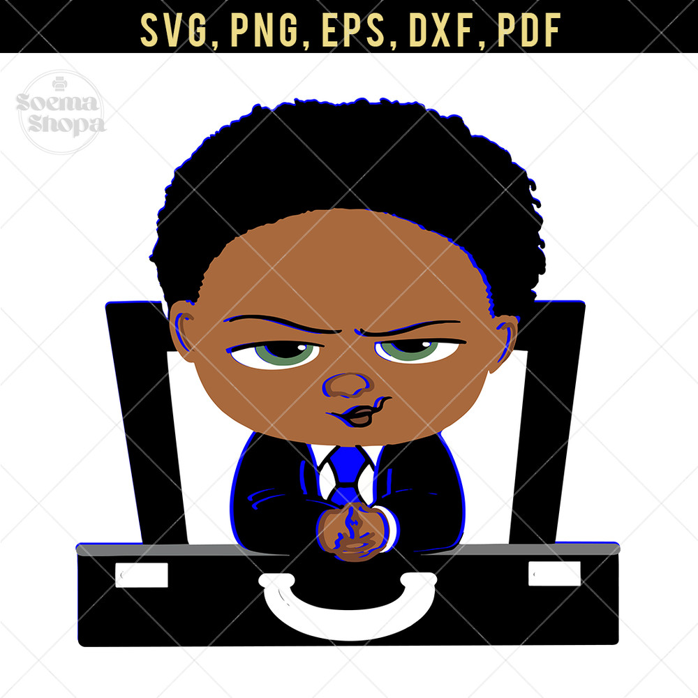 Templ Sv inspis Boss Baby SVG - Blue, Brown, and Black.jpg