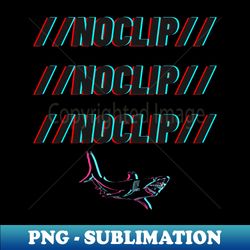 SHARK NO CLIP - Digital Sublimation Download File - Bold & Eye-catching