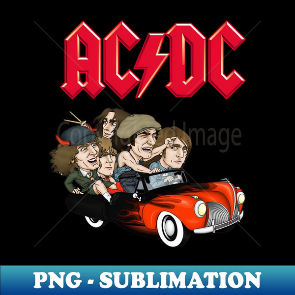 ACDC RIDE - PNG Sublimation Digital Download - Stunning Subl - Inspire ...