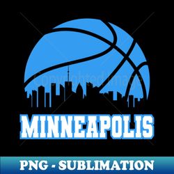 Minneapolis Basketball Retro - Stylish Sublimation Digital Download - Unlock Vibrant Sublimation Designs