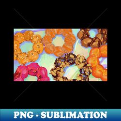 Mochinuts Digital Oil Painting - Professional Sublimation Digital Download - Perfect for Sublimation Art