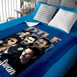 dilf charlie swan velveteen minky blanket twilight saga merch tv series twilight saga merch velveteen minky blanket.jp