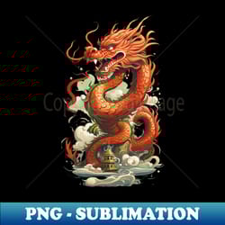 year of the dragon 2024 zodiac lunar - exclusive sublimation digital file - bring your designs to life