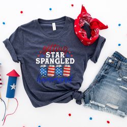 getting star spangled hammered shirt, 4th of july shirt, independence day tee, usa patriotic t-shirt, usa shirt