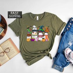 halloween nurse pills shirt, halloween icu nurse t-shirt, propofol fentanyl witch shirt, spooky nursing shirt, halloween