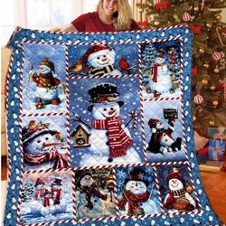 snowman blankets, beautiful christmas fleece blanket, christmas blanket, snowman blanket, christmas gifts, snowman chris
